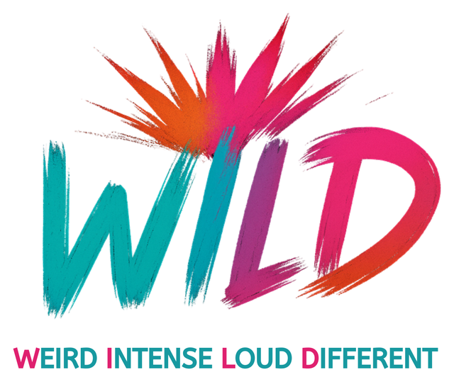 ndWILD logo: Weird, Intense, Loud, Different